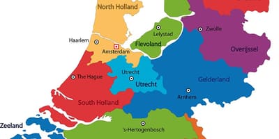 Mapa Antyle prowincji